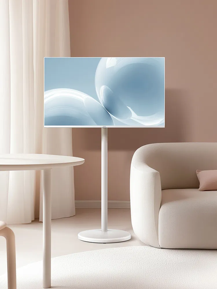 더함 삼탠바이미 스마트 QLED 에센셜 127cm(50인치) 이동식 스탠드 직접설치